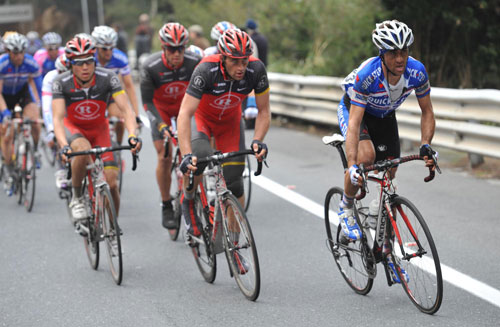 Barredo chases, Milan-San Remo 2010