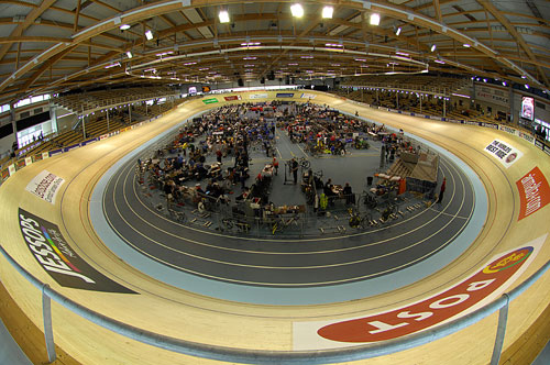 Ballerup Arena, UCI Track Cycling World Championships 2010, women's individual pursuit qualifying Ballerup Arena, UCI Track Cycling World Championships 2010, women's individual pursuit qualifying