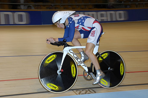 Sarah Hammer, UCI Track Cycling World Championships 2010, women's individual pursuit qualifying Sarah Hammer, UCI Track Cycling World Championships 2010, women's individual pursuit qualifying