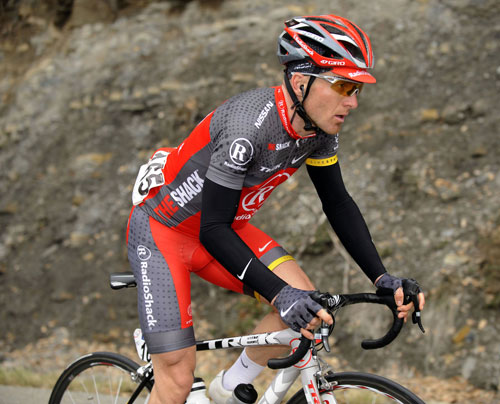 Levi Leipheimer, Tour of Catalonia 2010, stage three