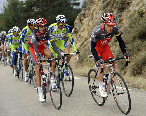 Levi Leipheimer, Andreas Kloden, Tour of Catalonia 2010, stage three