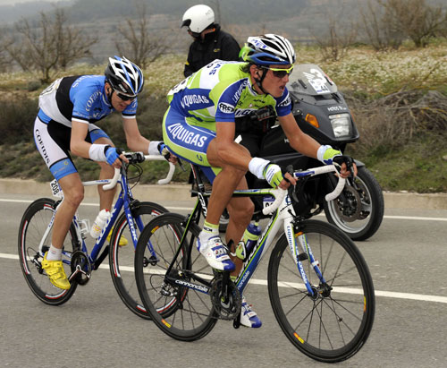Kreuziger and Taaramae, Tour of Catalonia 2010, stage four Kreuziger and Taaramae, Tour of Catalonia 2010, stage four