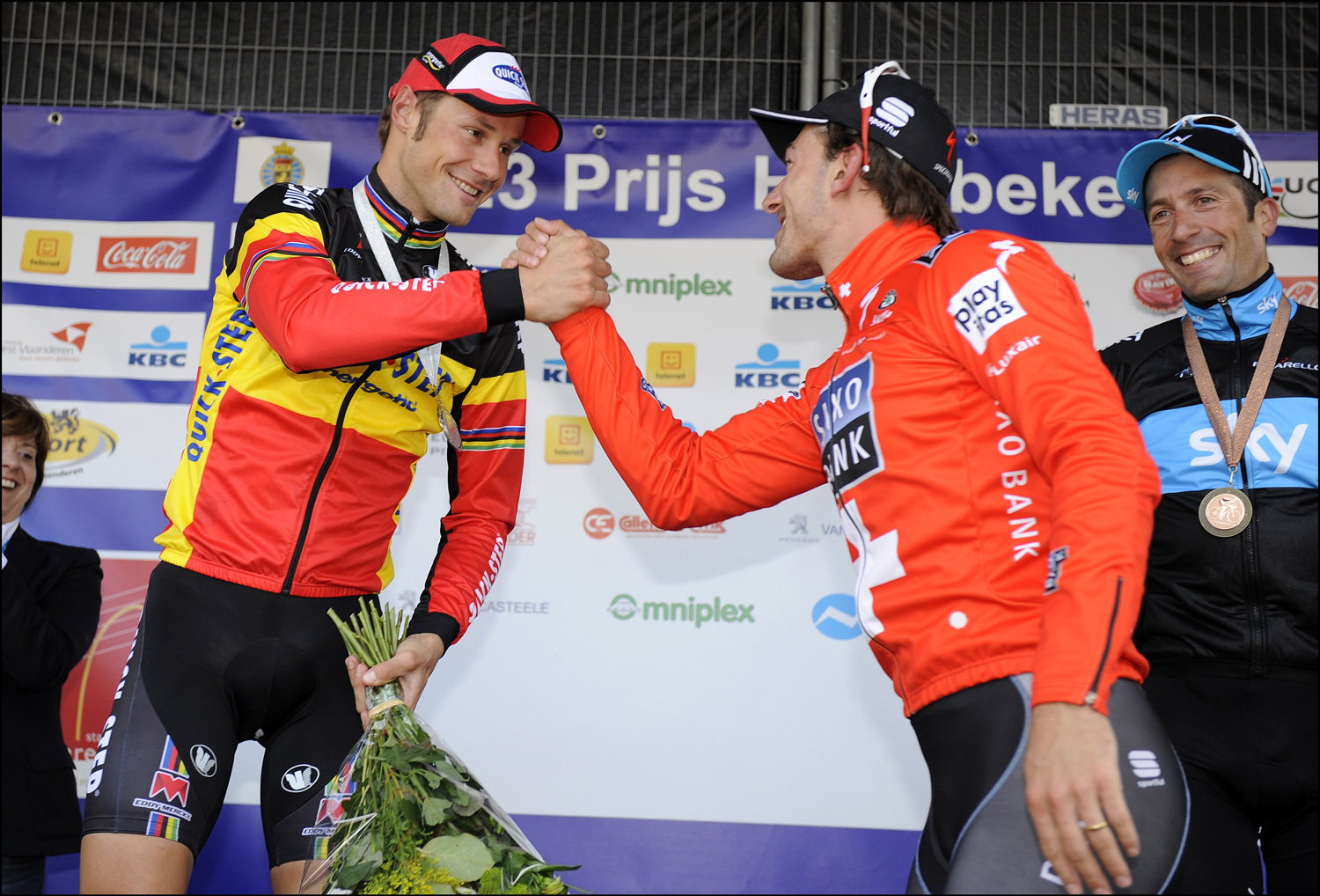 Tom Boonen Fabian Cancellara E3 prijs Harelbeke 2010.jpg fabian cancellara, cancellara, e3, e3 prijs, harelbeke