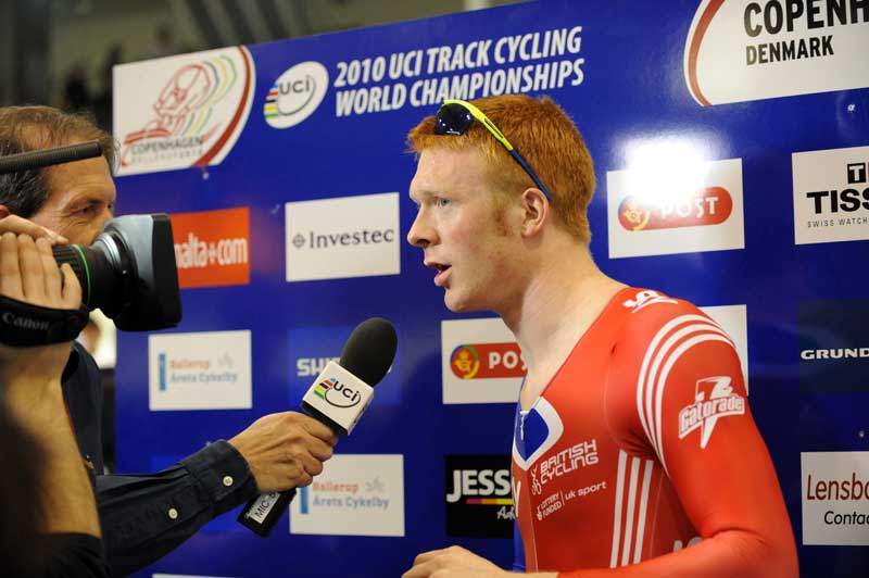 2010 world track championships copenhagen, ed clancy, gregory bauge, victoria pendleton, lizzie armitstead
