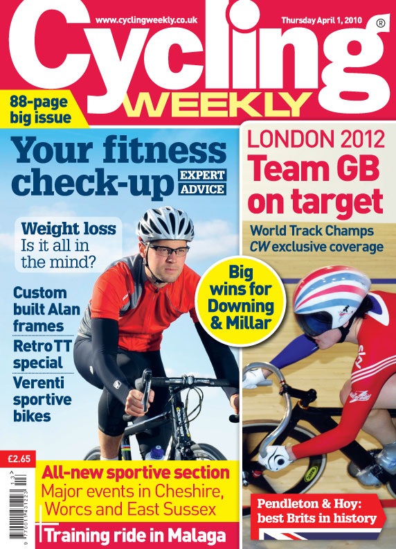 Cycling Weekly April 1 2010 cover Cycling Weekly April 1 2010 cover