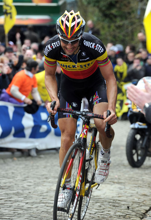 Tom Boonen on Grammont, Tour of Flanders 2010 Tom Boonen on Grammont, Tour of Flanders 2010