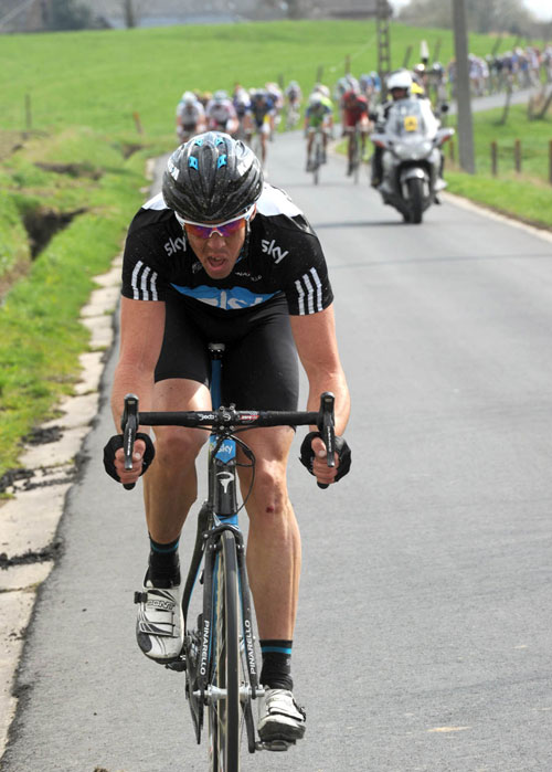 Mat Hayman escape, Tour of Flanders 2010