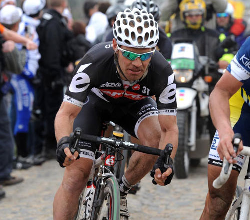 Roger Hammond, Paris-Roubaix 2010 Roger Hammond, Paris-Roubaix 2010