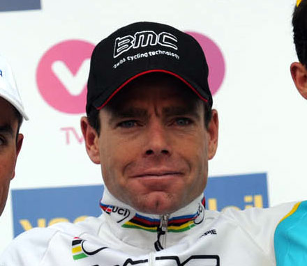 Cadel Evans, Fleche Wallonne 2010 Cadel Evans, Fleche Wallonne 2010