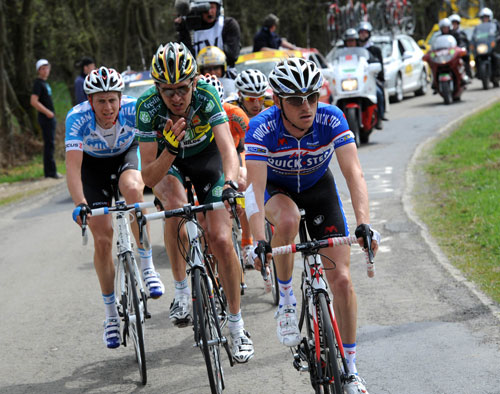 Devenyns escape, Liege-Bastogne-Liege 2010