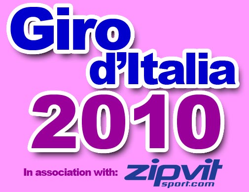 Giro d'Italia 2010 with Zipvit logo Giro d'Italia 2010 with Zipvit logo