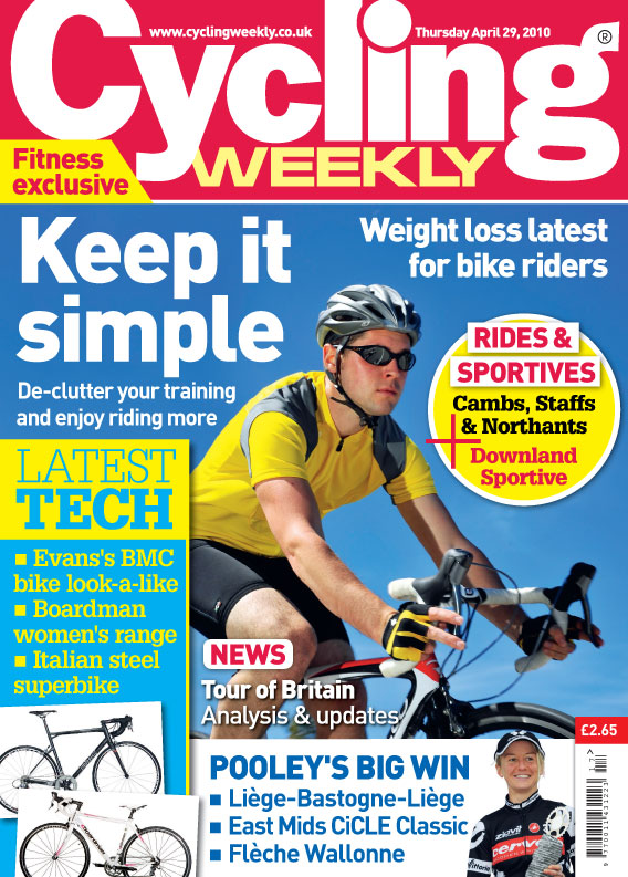 Cycling Weekly April 29 2010 cover