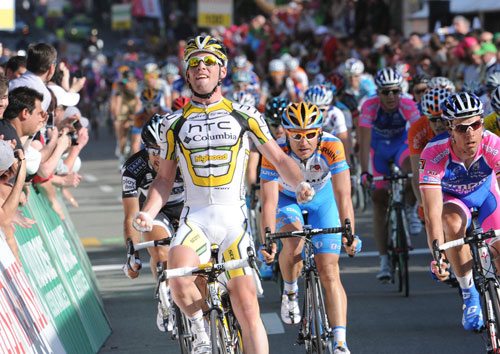 Mark Cavendish wins Tour de Romandie 2010, stage 2