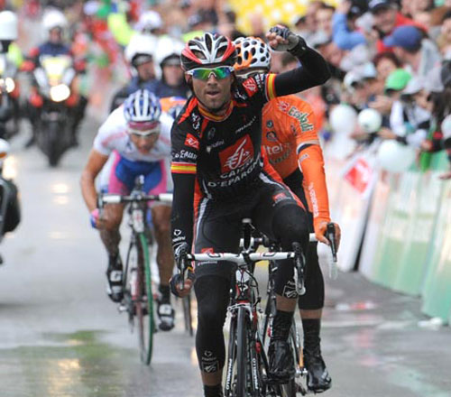Alejandro Valverde wins Tour de Romandie 2010, stage 5 Alejandro Valverde wins Tour de Romandie 2010, stage 5