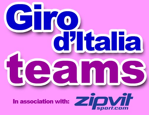 Giro d'Italia 2010 teams logo Giro d'Italia 2010 teams logo