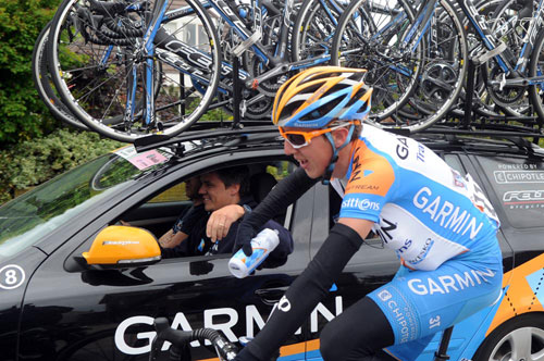 Dan Martin, Giro d'Italia 2010, stage 2