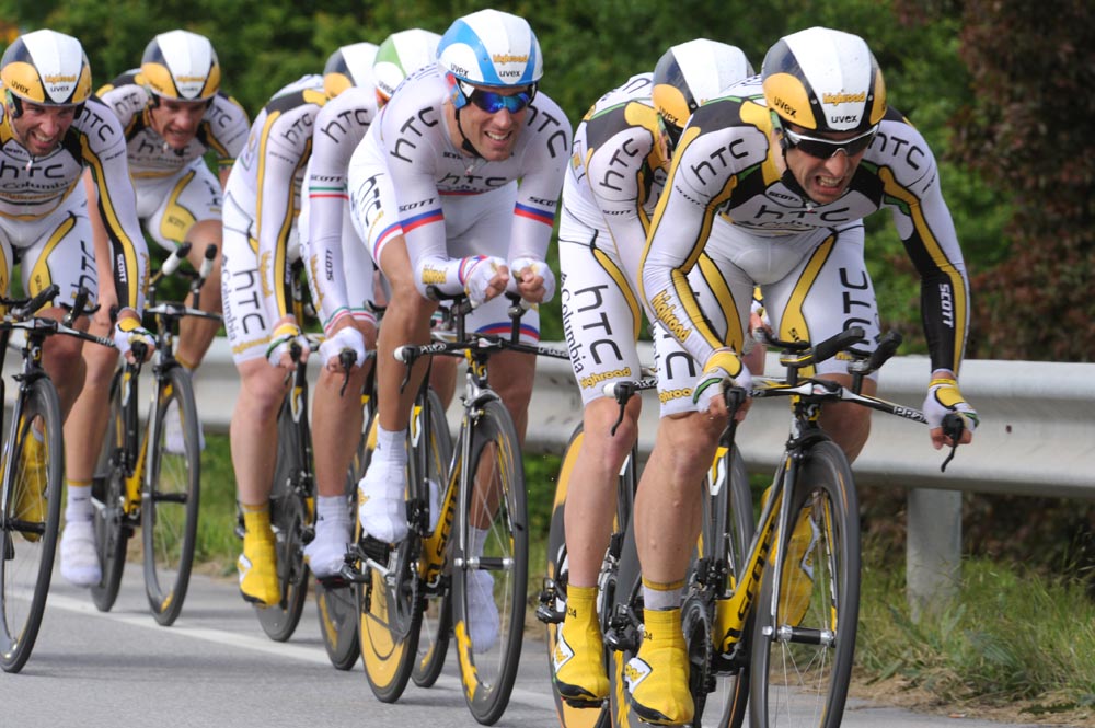 HTC-Columbia, Giro d'Italia 2010, stage 4 TTT HTC-Columbia, Giro d'Italia 2010, stage 4 TTT