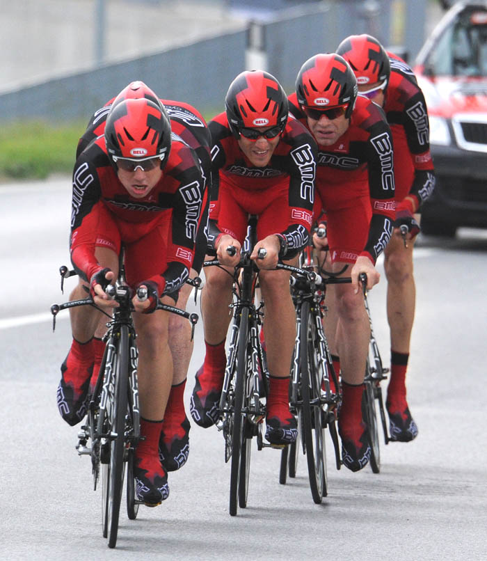 BMC Racing, Giro d'Italia 2010, stage 4 TTT