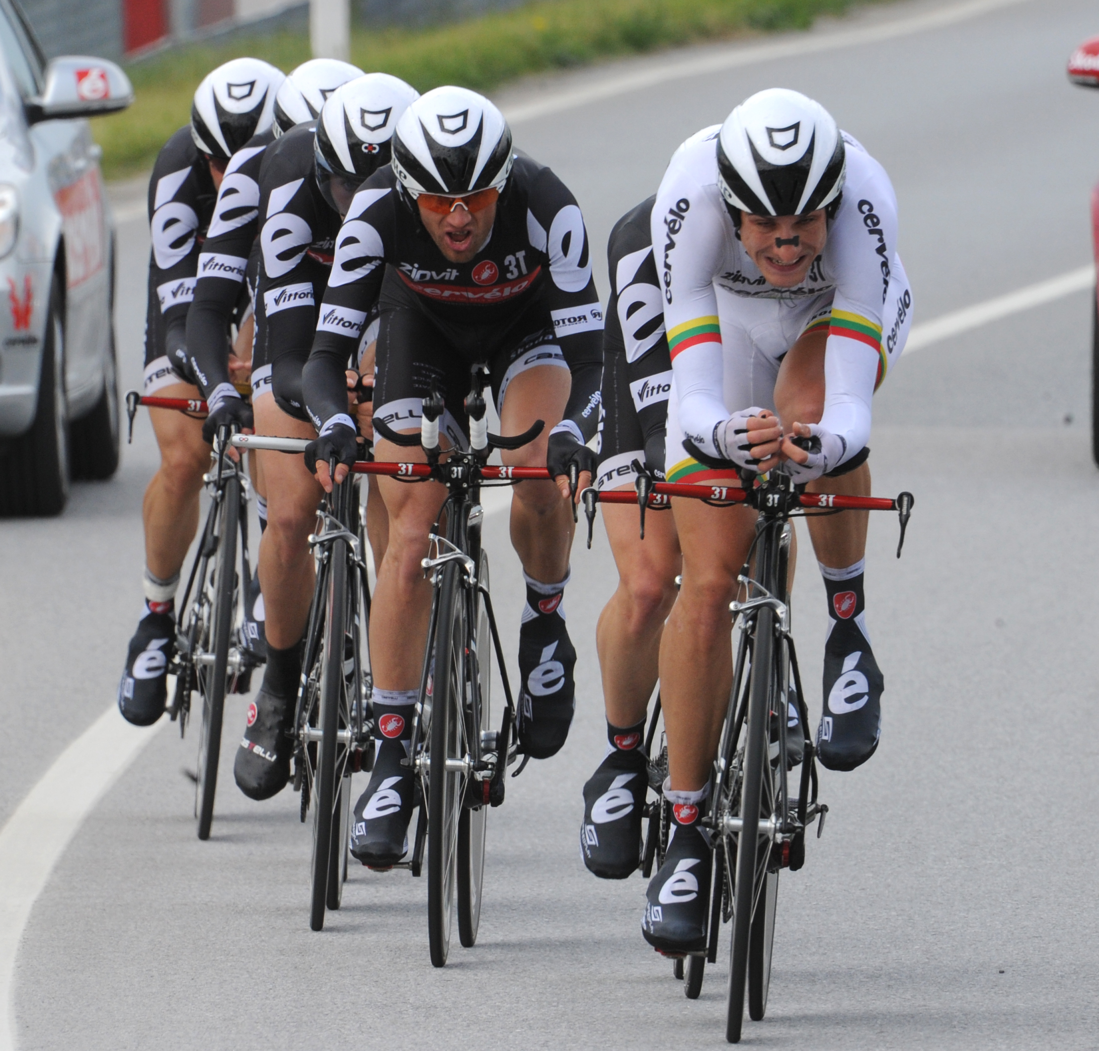 Cervelo, Giro d'Italia 2010, stage 4 TTT