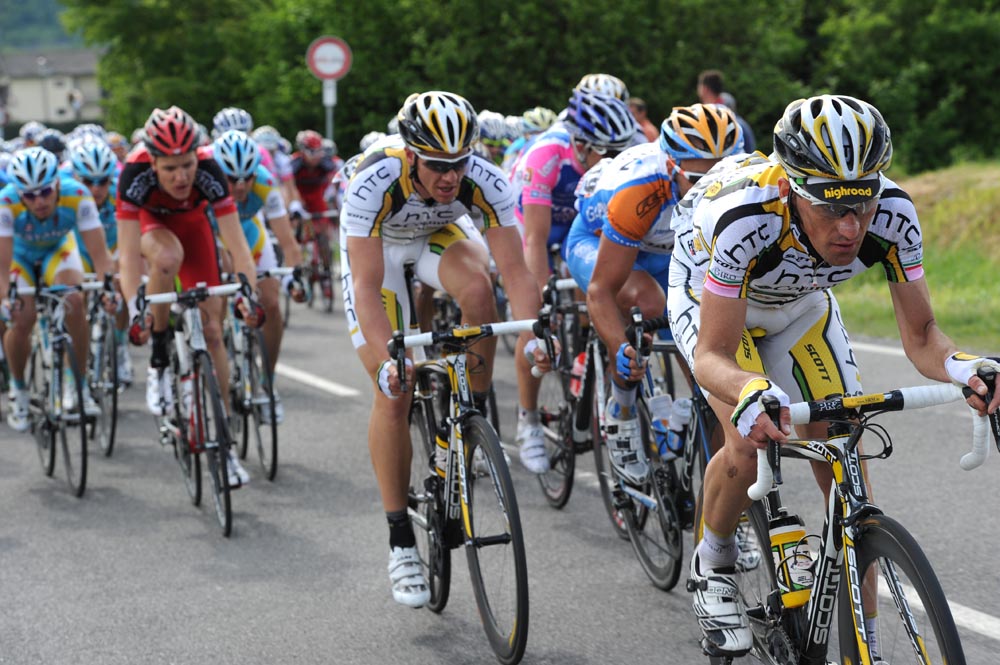 HTC-Columbia chase, Giro d'Italia 2010, stage 5
