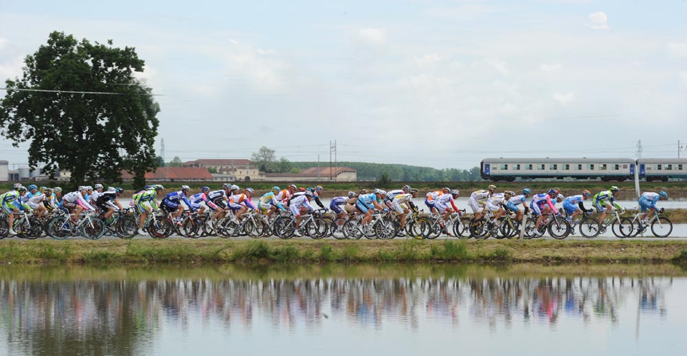 Rice fields, Giro d'Italia 2010, stage 5