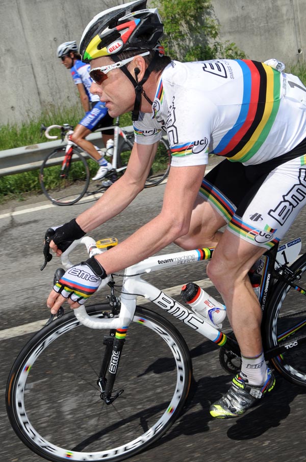 Cadel Evans, Giro d"italia 2010, stage 6