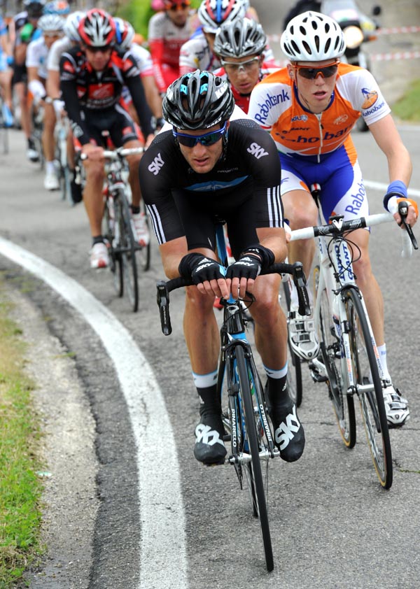 Steve Cummings escape, Giro d'Italia 2010, stage eight