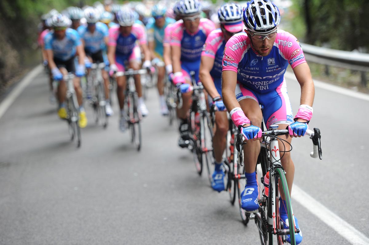 Lampre chase, Giro d'Italia 2010, stage eight