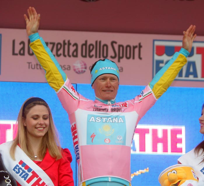 Alexandre Vinokourov, Giro d'Italia 2010, stage eight