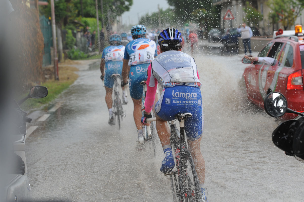 Flood, Giro d'Italia 2010, stage nine