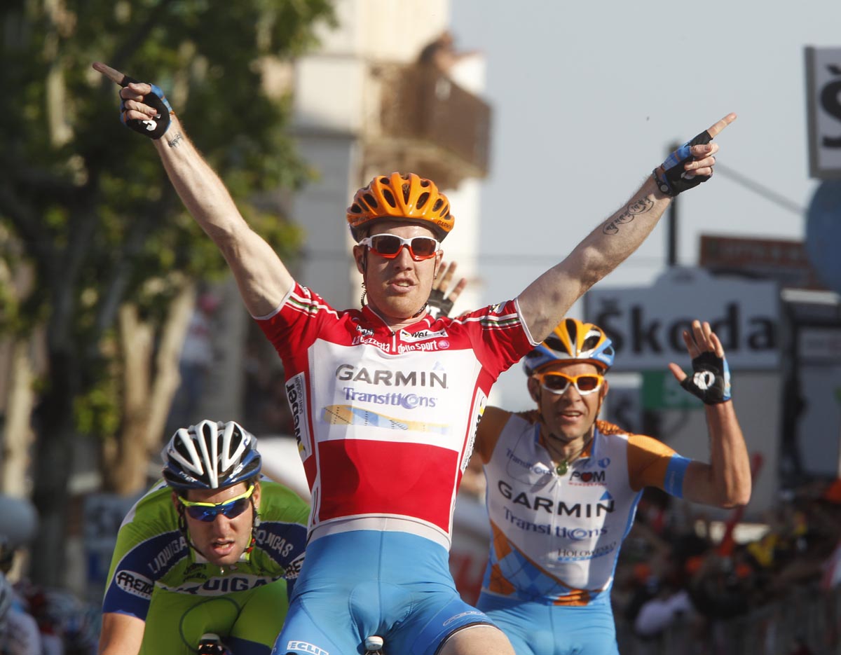 Tyler Farrar wins, Giro d'Italia 2010, stage 10 Tyler Farrar wins, Giro d'Italia 2010, stage 10