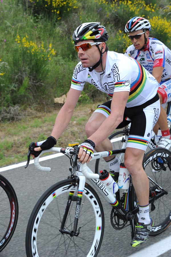 Cadel Evans, Giro d'Italia 2010, stage 10