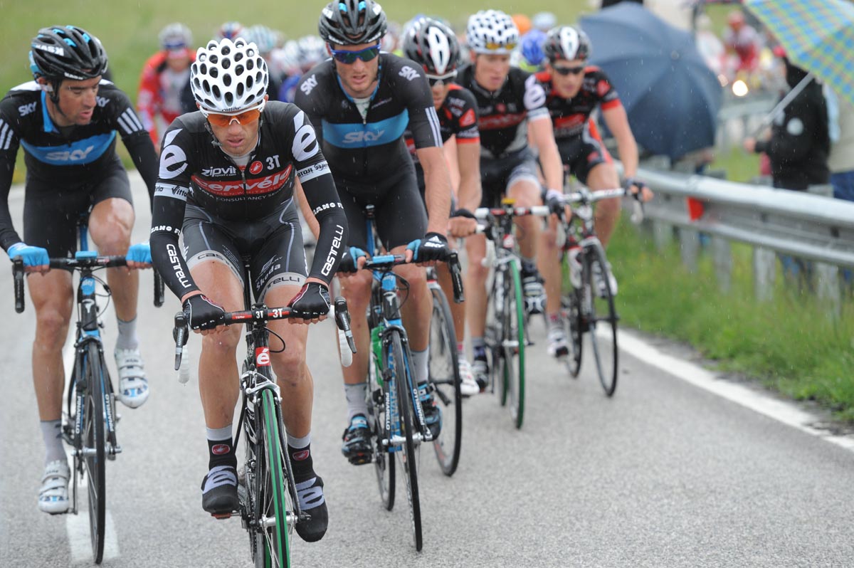 Gusov escape, Giro d'Italia 2010, stage 11