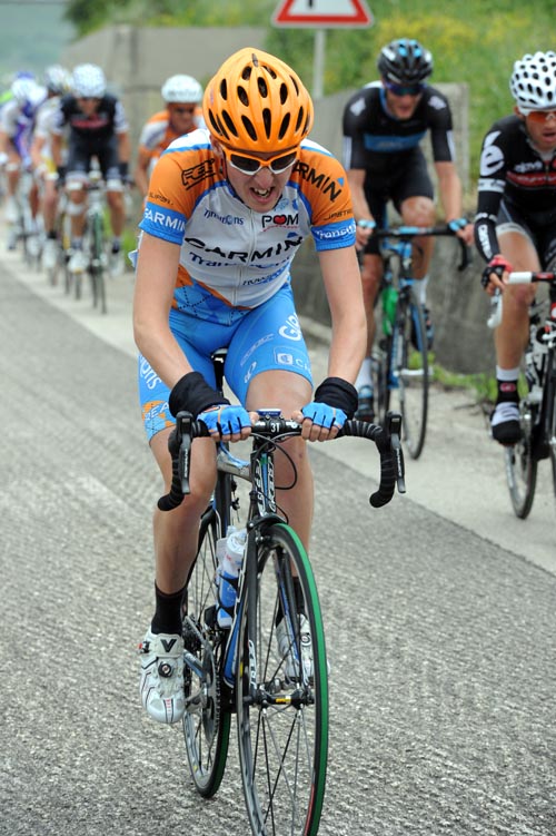Daniel Martin attack, Giro d'Italia 2010, stage 11
