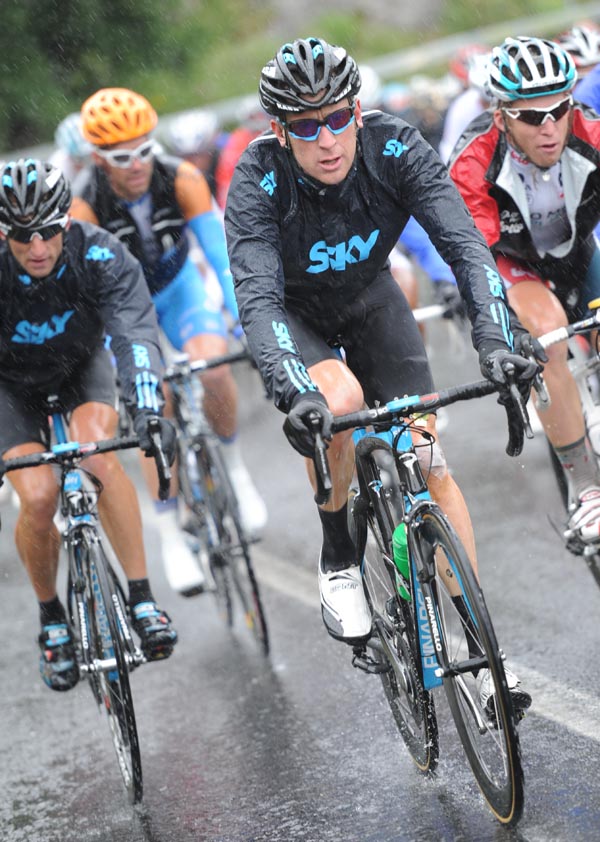 Bradley Wiggins and David Millar escape, Giro d'Italia 2010, stage 11