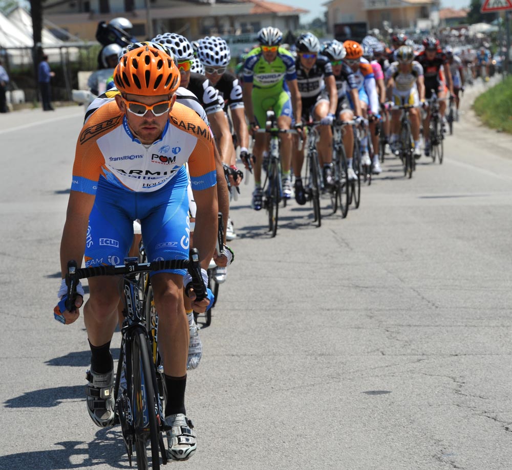 Jack Bobridge chases, Giro d'Italia 2010, stage 12