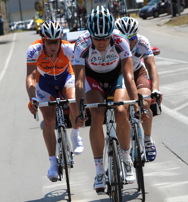 Olivier Kaisen escape, Giro d'Italia 2010, stage 12