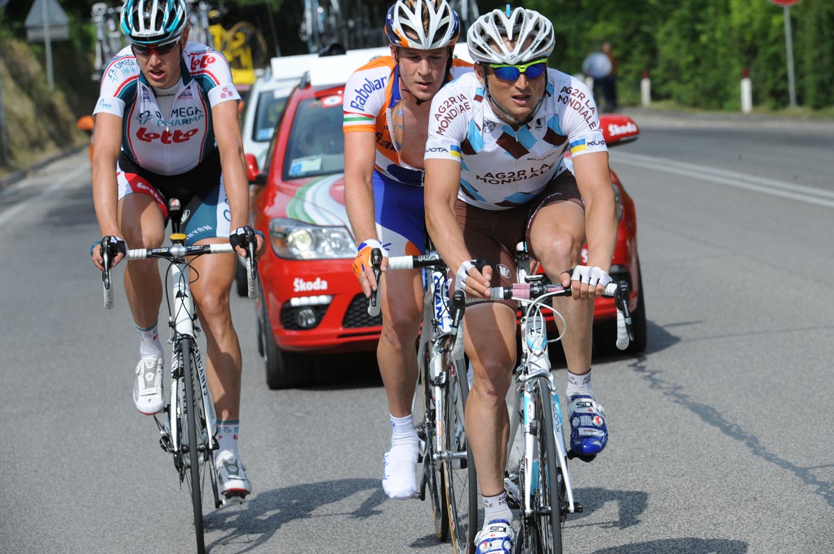 Yuriy Krivtsov escape, Giro d'Italia 2010, stage 12