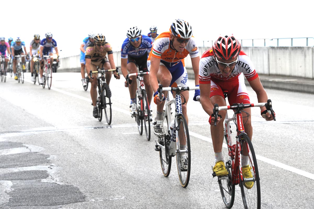 Kalle Kriit escape, Giro d'Italia 2010, stage 13