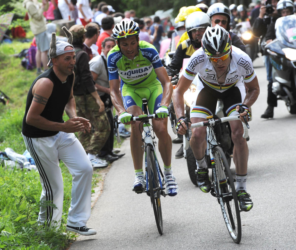 Ivan Basso and Cadel Evans, Giro d'Italia 2010, stage 15Giro d'Italia 2010, stage 15 Ivan Basso and Cadel Evans, Giro d'Italia 2010, stage 15Giro d'Italia 2010, stage 15
