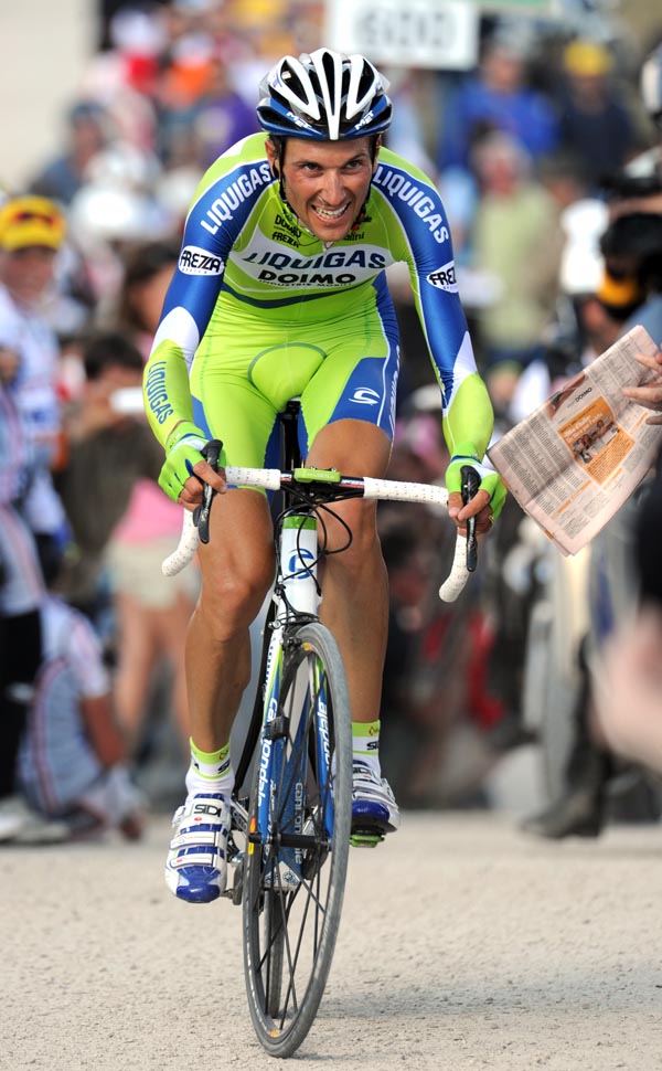 Ivan Basso, Giro d'Italia 2010, stage 16 mountain TT Ivan Basso, Giro d'Italia 2010, stage 16 mountain TT