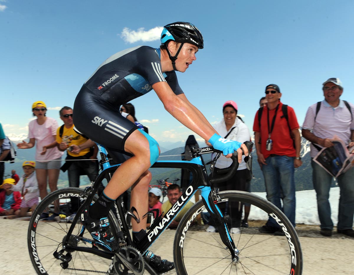 Chris Froome, Giro d'Italia 2010, stage 16 mountain TT