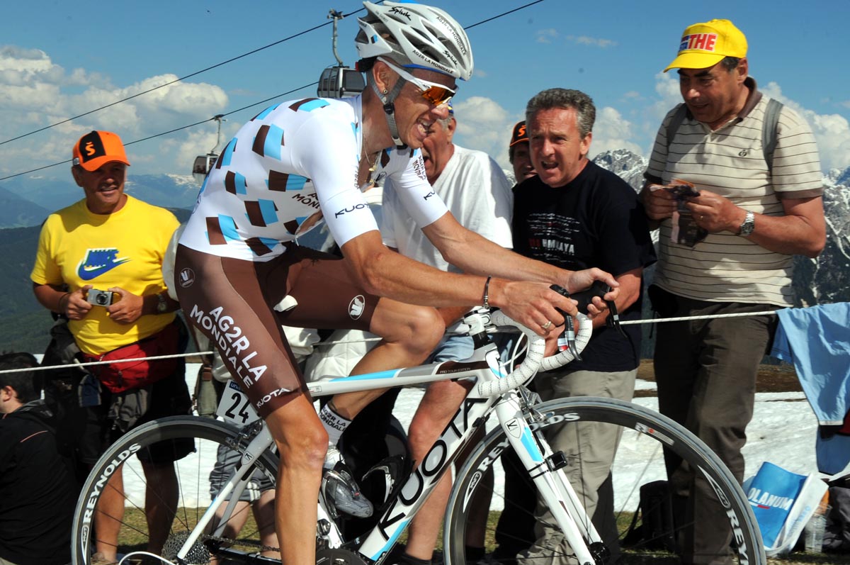 John Gadret, Giro d'Italia 2010, stage 16 mountain TT