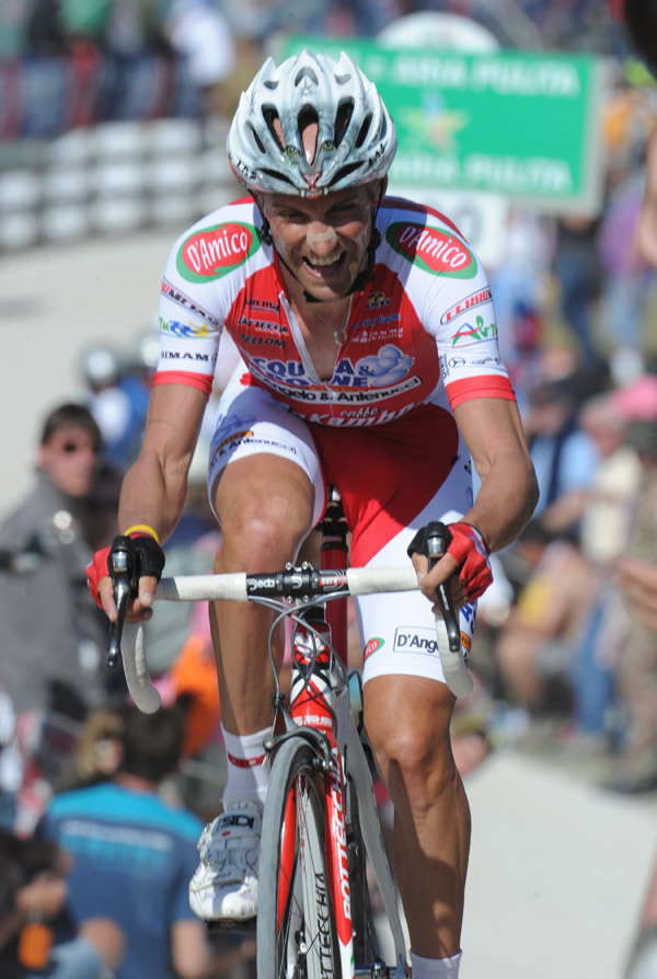 Stefano Garzelli, Giro d'Italia 2010, stage 16 mountain TT
