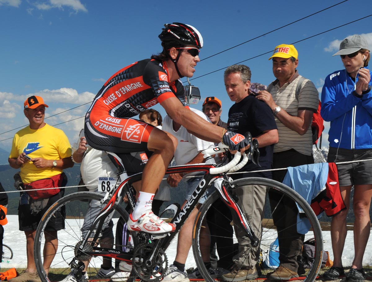 Rigoberto Uran, Giro d'Italia 2010, stage 16 mountain TT Rigoberto Uran, Giro d'Italia 2010, stage 16 mountain TT