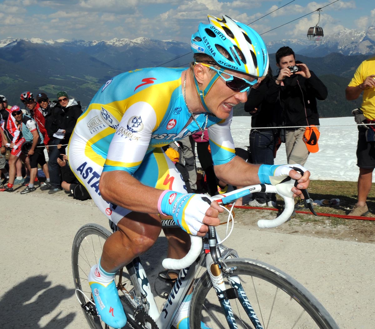 Alexandre Vinokourov, Giro d'Italia 2010, stage 16 mountain TT