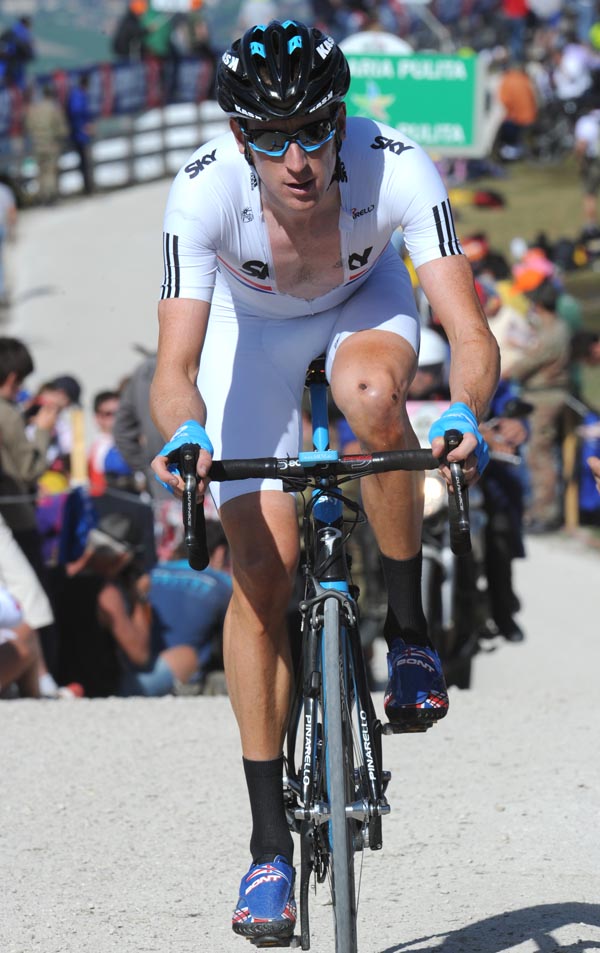 Bradley Wiggins, Giro d'Italia 2010, stage 16 mountain TT
