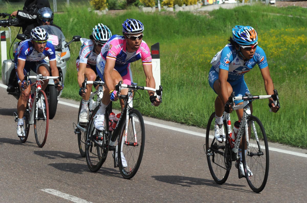 Yukiya Arashiro escape, Giro d'Italia 2010, stage 17