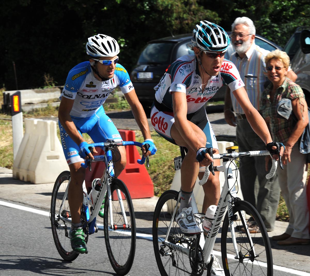Kaisen escape, Giro d'Italia 2010, stage 18
