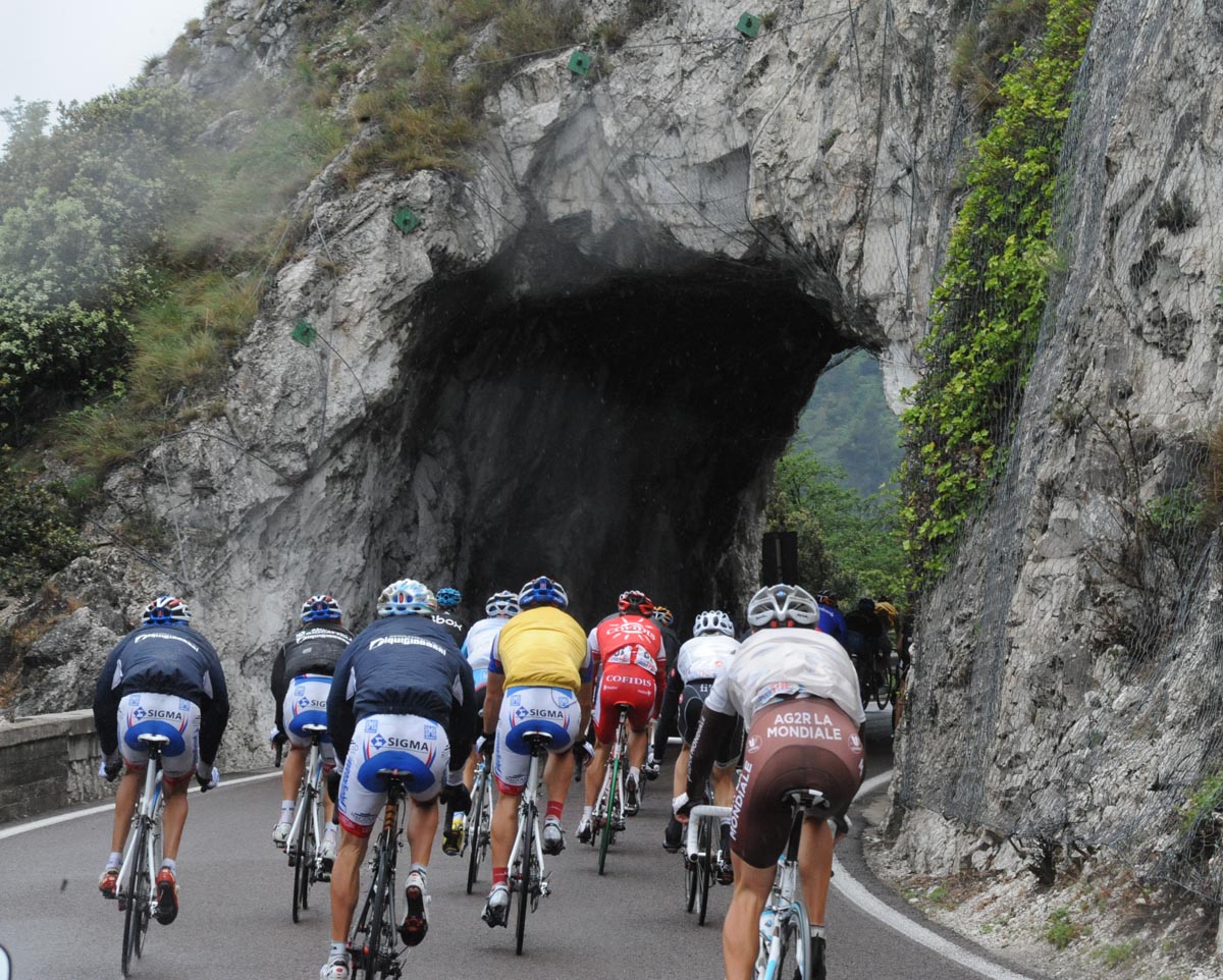 Tunnel, Giro d'Italia 2010, stage 18